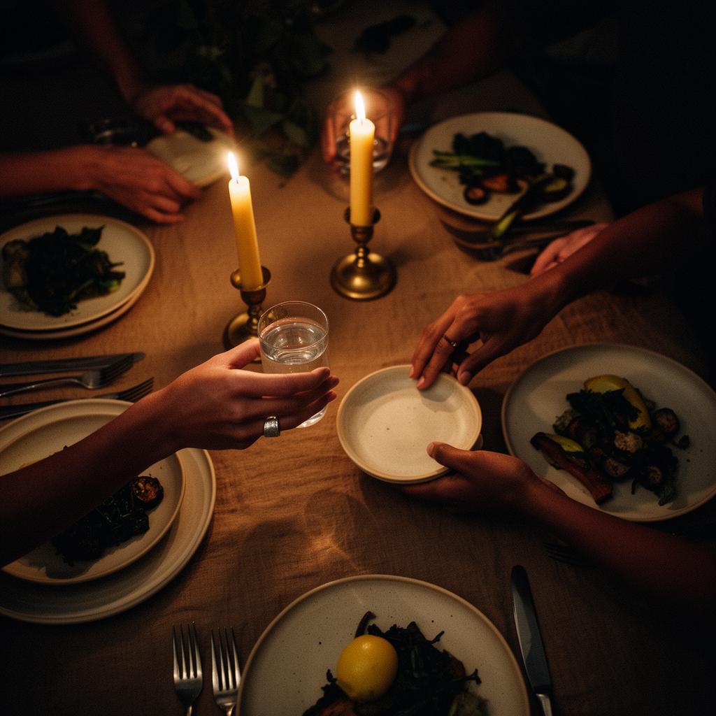 HÄPI table, between courses
